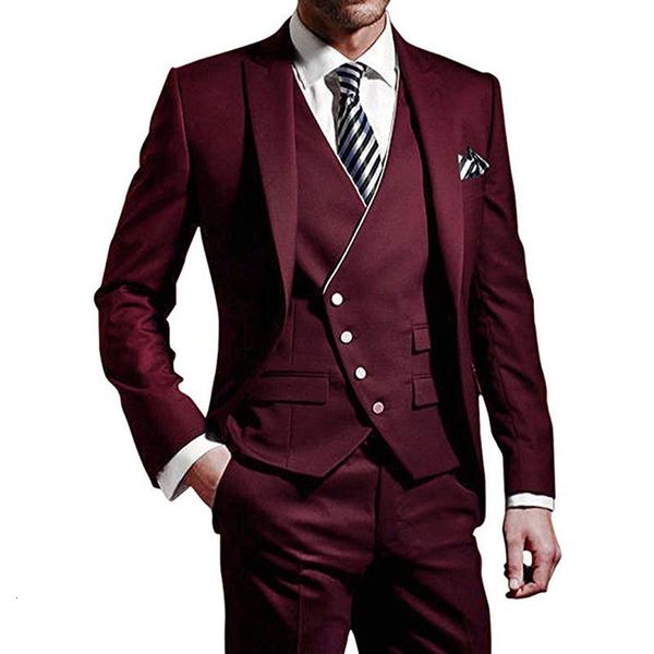 men's suits blazers for men costume homme jacket vest pants three piece burgundy black single breasted ed laple tuxudo outfits casual 2, White;black
men's suits blazers for men costume homme jacket vest pants three piece burgundy black single breasted ed laple tuxudo outfits casual 2, White;black