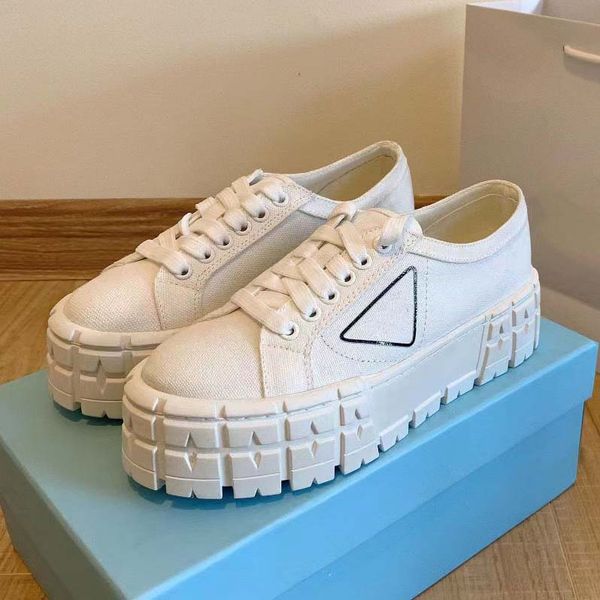 designer shoe brand casual shoes thick sole nylon rubber triangle logo lace up classic canvas women's sports shoes-3, Black
designer shoe brand casual shoes thick sole nylon rubber triangle logo lace up classic canvas women's sports shoes-3, Black