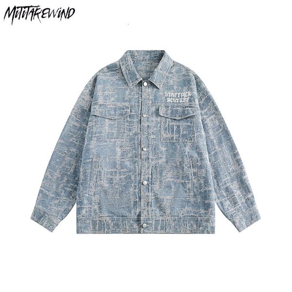 mens jackets american washed vintage denim couple streetwear casual autumn winter pocket turn down collar graphic loose 230810, Black;brown
mens jackets american washed vintage denim couple streetwear casual autumn winter pocket turn down collar graphic loose 230810, Black;brown