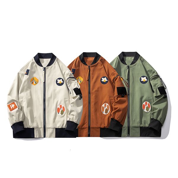men's jackets bomber for men varsity jacket women stand collar street college coat spring autumn casual japanese harajuku 230809, Black;brown
men's jackets bomber for men varsity jacket women stand collar street college coat spring autumn casual japanese harajuku 230809, Black;brown