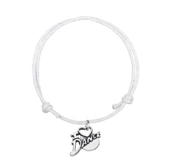 jf044 new fashion bracelet handmade jewelry i love dance charm bracelet colorful korean adjustable wax cord bracelet9883992, Golden;silver
jf044 new fashion bracelet handmade jewelry i love dance charm bracelet colorful korean adjustable wax cord bracelet9883992, Golden;silver