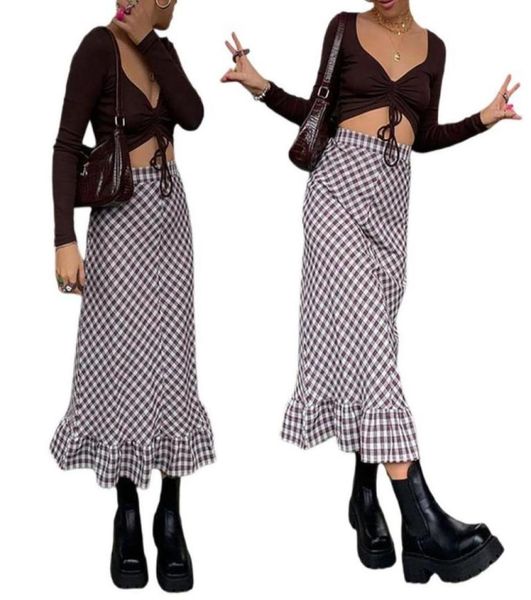 skirts 2021 est women summer casual plaid high waist ruffles edged straight long slim fitting buttoms daily wear66020518290325, Black
skirts 2021 est women summer casual plaid high waist ruffles edged straight long slim fitting buttoms daily wear66020518290325, Black