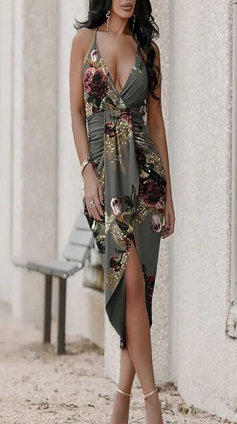 asymmetrical cami party beach boho women floral dress print criss backless ruched y10066670230, Black;gray
asymmetrical cami party beach boho women floral dress print criss backless ruched y10066670230, Black;gray