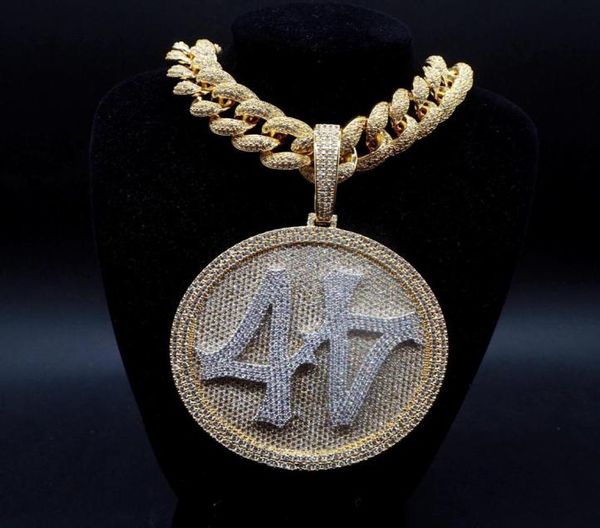super iced out big round spinner number 44 pendant necklace gold plated full cz mens hip hop bling jewelry gift8534374, Silver
super iced out big round spinner number 44 pendant necklace gold plated full cz mens hip hop bling jewelry gift8534374, Silver