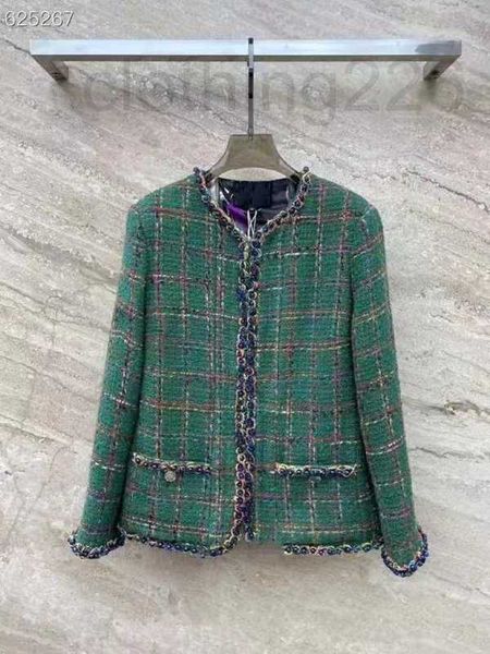 women's jackets designer 2023 autumn new little fragrance green plaid coat temperament round neck knitted mid length for women d3ts, Black;brown
women's jackets designer 2023 autumn new little fragrance green plaid coat temperament round neck knitted mid length for women d3ts, Black;brown