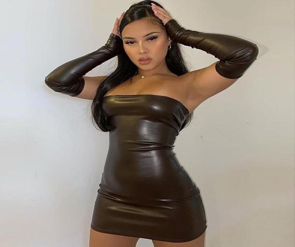 brown y2k faux pu leather with gloves short dress women fashion 2021 backless slim black red bodycon mini party dresses1349177, Black;gray
brown y2k faux pu leather with gloves short dress women fashion 2021 backless slim black red bodycon mini party dresses1349177, Black;gray