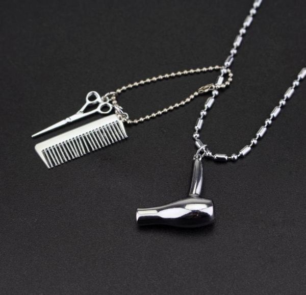 rj new fashion barber hair dresser silver necklaces hair dryerscissorcomb pendant necklace charm collier jewelry6007575
rj new fashion barber hair dresser silver necklaces hair dryerscissorcomb pendant necklace charm collier jewelry6007575