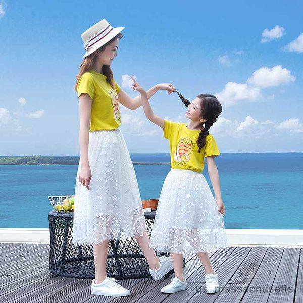 family matching outfits summer family matching clothes mother and daughter mesh dress father and son t-shirts shorts holiday matching couple, Blue
family matching outfits summer family matching clothes mother and daughter mesh dress father and son t-shirts shorts holiday matching couple, Blue