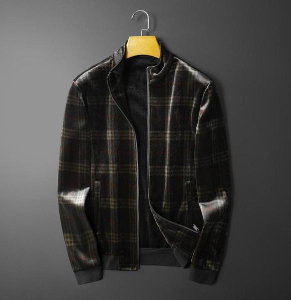 2021 autumn and winter clothing plaid printed gold velvet jacket thickened zipper standup collar comfortable allmatch jacket lar132051766, Black;brown
2021 autumn and winter clothing plaid printed gold velvet jacket thickened zipper standup collar comfortable allmatch jacket lar132051766, Black;brown