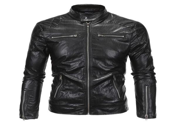 whole 2016 new spring autumn leather jacket men slim standard stand collar jacket faux leather moto coat suede 18y6196724257, Black
whole 2016 new spring autumn leather jacket men slim standard stand collar jacket faux leather moto coat suede 18y6196724257, Black