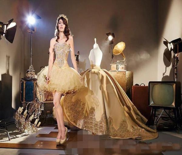 2019 gorgeous gold applique ball gown quinceanera dresses with detachable train sweetheart sweet 16 birthday party pageant masquer6997525, Blue;red
2019 gorgeous gold applique ball gown quinceanera dresses with detachable train sweetheart sweet 16 birthday party pageant masquer6997525, Blue;red