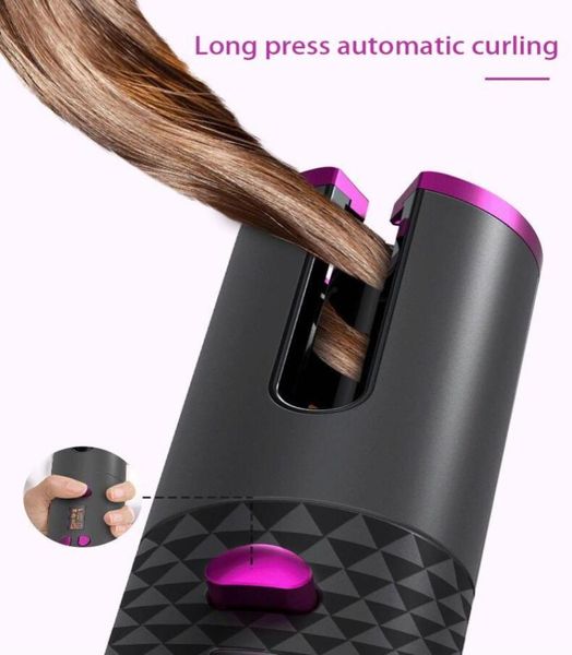 usb hair curlers automatic curling iron lcd display curling wand 5000mah battery irons ceramic curling hair tools9294669
usb hair curlers automatic curling iron lcd display curling wand 5000mah battery irons ceramic curling hair tools9294669