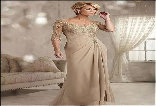 v neck 34 long sleeve vintage floor length champagne chiffon mermaid mother of the bride dress wedding guest formal prom evening 3347127, Black;red
v neck 34 long sleeve vintage floor length champagne chiffon mermaid mother of the bride dress wedding guest formal prom evening 3347127, Black;red
