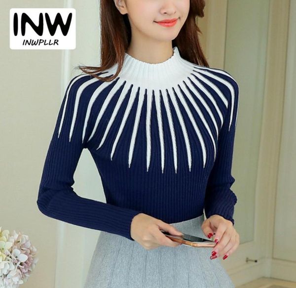 2017 autumn winter knitting sweaters and pullovers women long sleeve striped pulover feminino sueter mujer pull femme kitwear4324169, White;black
2017 autumn winter knitting sweaters and pullovers women long sleeve striped pulover feminino sueter mujer pull femme kitwear4324169, White;black