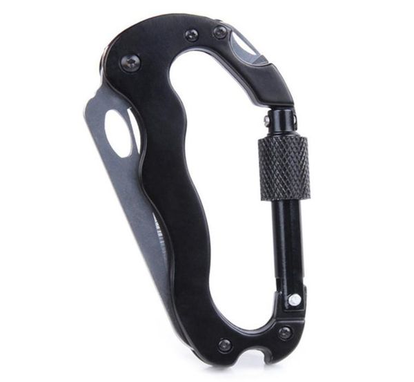 5 in 1 multifunctional outdoor climbing knife hiking survival rock carabiner tool multi tool buckle lock opener tool5717866
5 in 1 multifunctional outdoor climbing knife hiking survival rock carabiner tool multi tool buckle lock opener tool5717866