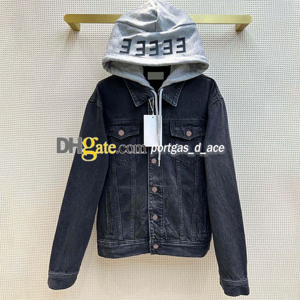 fake two piece jean jacket women denim coat long sleeve hooded lapel woman jackets, Black
fake two piece jean jacket women denim coat long sleeve hooded lapel woman jackets, Black
