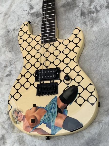 ultra rare blue dress ivory rampage jerry cantrell signature electric guitar tremolo bridge locking nut black hardware hand painting
ultra rare blue dress ivory rampage jerry cantrell signature electric guitar tremolo bridge locking nut black hardware hand painting