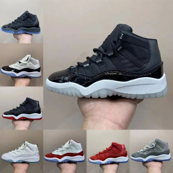 2023 kids basketball shoe jumpman 11 cherry red blue suede cherry kids sneakers 11s xi cool grey bred concord men spaces jam train', Black
2023 kids basketball shoe jumpman 11 cherry red blue suede cherry kids sneakers 11s xi cool grey bred concord men spaces jam train', Black