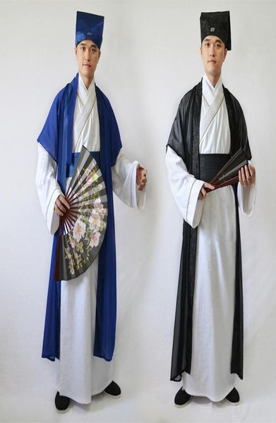 stage wear chinese folk ancient scholar costume men national tang dynasty hanfu robe traditional student clothes tv film performan7286568, Black;red
stage wear chinese folk ancient scholar costume men national tang dynasty hanfu robe traditional student clothes tv film performan7286568, Black;red