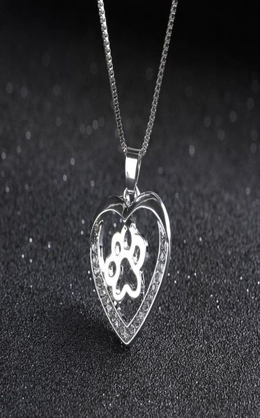pretty pet dog paw love heart pendant silver color choker necklaces for women jewelry heart necklace5395024
pretty pet dog paw love heart pendant silver color choker necklaces for women jewelry heart necklace5395024