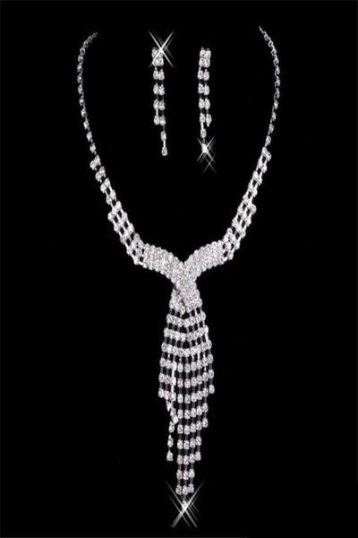 wedding bridal accessories jewelry necklace and earring set party jewelry for bride2092996, White
wedding bridal accessories jewelry necklace and earring set party jewelry for bride2092996, White