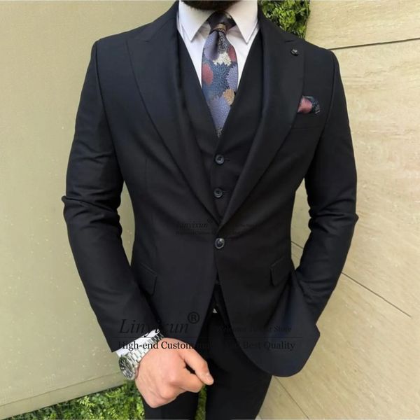 men's suits blazers black for mens slim fit business blazer wedding groom tuxedo 3 piece set jacket vest pants terno masculinos complet, White;black
men's suits blazers black for mens slim fit business blazer wedding groom tuxedo 3 piece set jacket vest pants terno masculinos complet, White;black