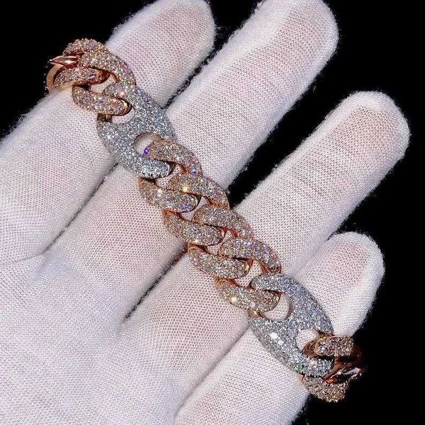 iced out gold plated s925 miami moissanite diamond iced out mens womens pig nose vvs moissanite diamond cuban link bracelet, Silver
iced out gold plated s925 miami moissanite diamond iced out mens womens pig nose vvs moissanite diamond cuban link bracelet, Silver