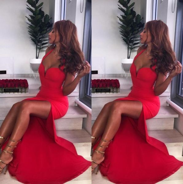 2020 red mermaid prom party dresses halter side split long formal dresses sweetheart neck sleeveless evening gowns6765011, Black
2020 red mermaid prom party dresses halter side split long formal dresses sweetheart neck sleeveless evening gowns6765011, Black