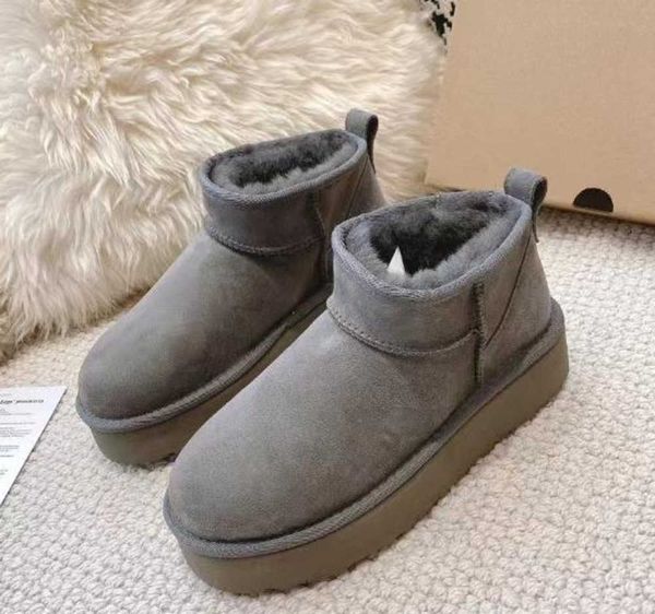 australia thickened bottom classic warm boots womens mini half snow boot usa gs 585401 winter full fur fluffy furry satin ankle bootss reind, Black
australia thickened bottom classic warm boots womens mini half snow boot usa gs 585401 winter full fur fluffy furry satin ankle bootss reind, Black
