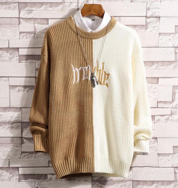 winter men039s assembly color round neck pullover sweater fashion personality embroidery slim youth sweater bottoming shirt s5940325, White;black
winter men039s assembly color round neck pullover sweater fashion personality embroidery slim youth sweater bottoming shirt s5940325, White;black