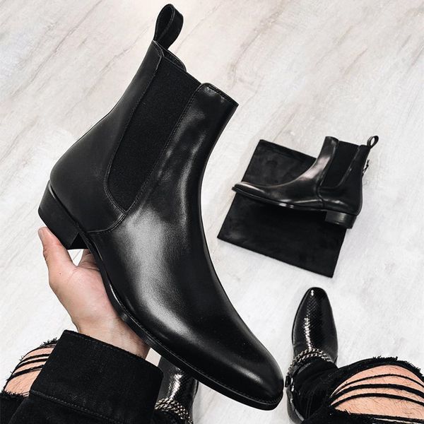 boots chelsea men black brown business short shoes for with handmade ankle zapatos hombre 230810
boots chelsea men black brown business short shoes for with handmade ankle zapatos hombre 230810