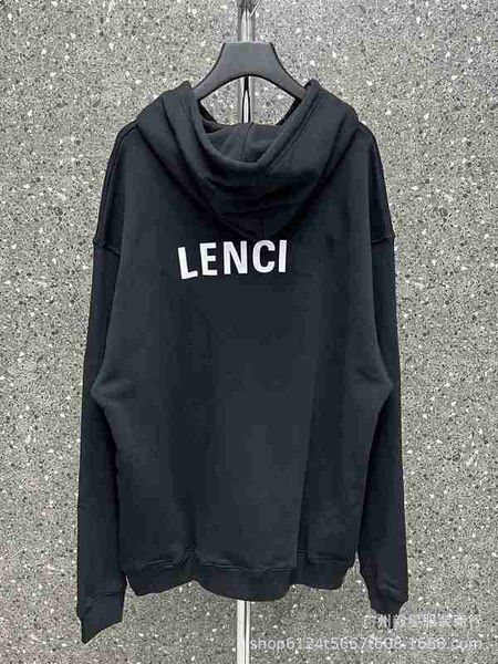 women's hoodies & sweatshirts designer correct version 22fw new front and back printed letters ins couple os hoodie with hoops ekns, Black
women's hoodies & sweatshirts designer correct version 22fw new front and back printed letters ins couple os hoodie with hoops ekns, Black