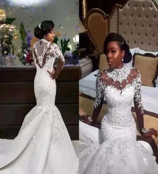 2019 vintage mermaid long sleeve wedding dress high neck lace church garden western formal bridal gown plus size custom made6173346, White
2019 vintage mermaid long sleeve wedding dress high neck lace church garden western formal bridal gown plus size custom made6173346, White
