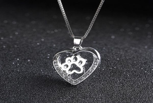 pretty pet dog paw love heart pendant silver color choker necklaces for women jewelry heart necklace3119841
pretty pet dog paw love heart pendant silver color choker necklaces for women jewelry heart necklace3119841