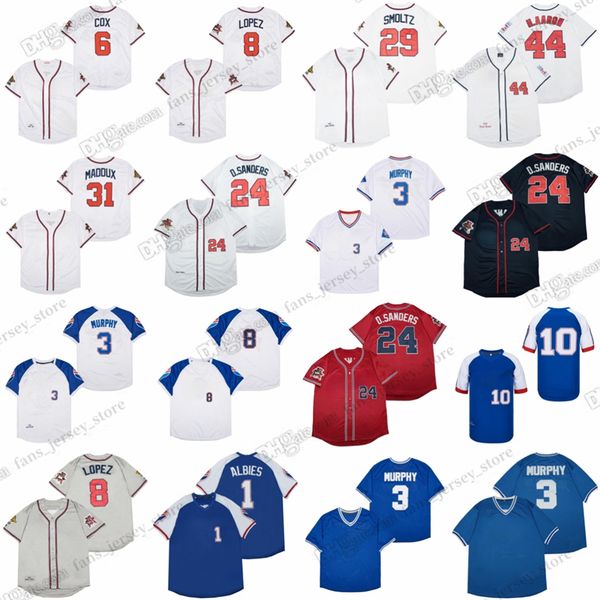 retro baseball jerseys murphy h.aarom lopez maddux lopez cox d.sanders smoltz 1955 1974 stitched jersey, Blue;black
retro baseball jerseys murphy h.aarom lopez maddux lopez cox d.sanders smoltz 1955 1974 stitched jersey, Blue;black