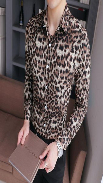 autumn winter new men dress shirts fashion 2018 leopard print slim fit shirt men long sleeve casual night club prom tuxedo 5xlm6714066, White;black
autumn winter new men dress shirts fashion 2018 leopard print slim fit shirt men long sleeve casual night club prom tuxedo 5xlm6714066, White;black