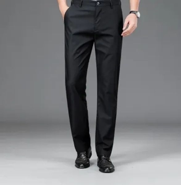 mens pants summer slim fit stretch straight lightweight high waist casual office trousers 230809, Black
mens pants summer slim fit stretch straight lightweight high waist casual office trousers 230809, Black