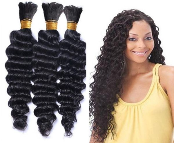 deep wave bulk hair unprocessed human hair bulk for braiding natural color 3pcs lot 1628 inch7080679, Black
deep wave bulk hair unprocessed human hair bulk for braiding natural color 3pcs lot 1628 inch7080679, Black