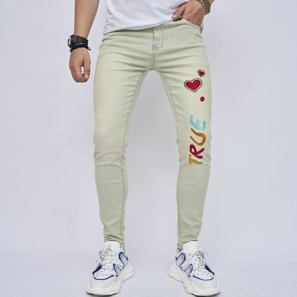 mens jeans nne men streetwear ripped slim pencil pants solid stylish holes casual male skinny denim trousers 230809, Blue
mens jeans nne men streetwear ripped slim pencil pants solid stylish holes casual male skinny denim trousers 230809, Blue