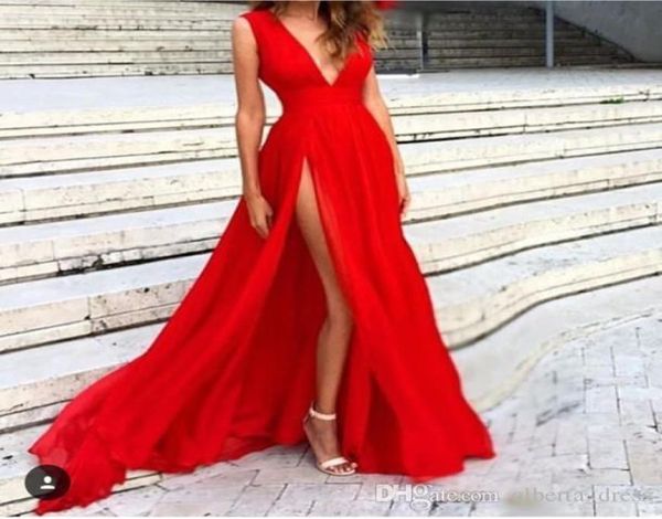 new red evening dresses 2022 deep vneck formal prom dress sweep train piping side split modern long skirt transparent pageant par4820784, Black;red
new red evening dresses 2022 deep vneck formal prom dress sweep train piping side split modern long skirt transparent pageant par4820784, Black;red