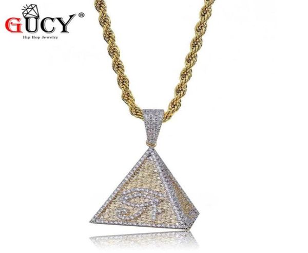 gucy hip hop eye of horus egypt pyramid pendant necklace gold color iced out bling micro pave cubic zircon charm for men gift952383680918, Silver
gucy hip hop eye of horus egypt pyramid pendant necklace gold color iced out bling micro pave cubic zircon charm for men gift952383680918, Silver