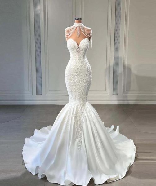 luxury tassel sequins trumpet wedding gowns vestido de noiva elegant beads satin mermaid bride dresses custom made bridal dress5420007, White
luxury tassel sequins trumpet wedding gowns vestido de noiva elegant beads satin mermaid bride dresses custom made bridal dress5420007, White