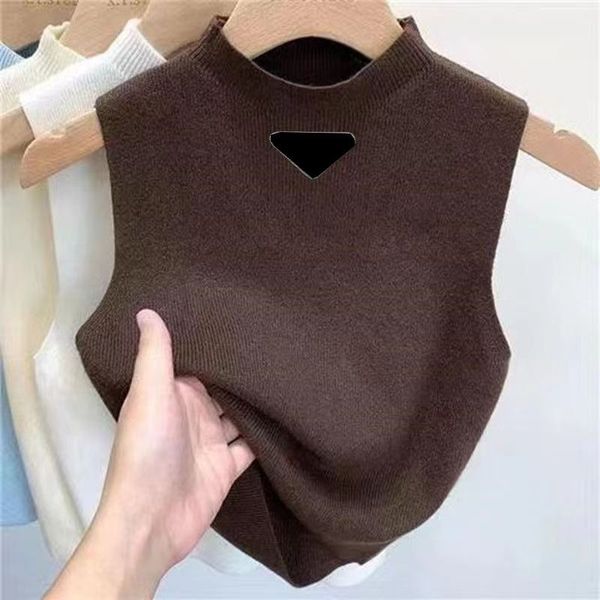 designer sweater vest for women pullovers elastic knitted vests ladies sleeveless spring autumn knitwear streetwear, White
designer sweater vest for women pullovers elastic knitted vests ladies sleeveless spring autumn knitwear streetwear, White
