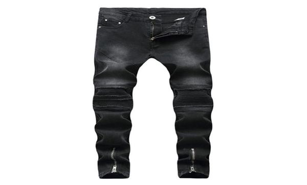 men distressed ripped skinny jeans fashion designer mens jeans slim motorcycle moto biker causal mens denim pants hip hop men jean7152574, Blue
men distressed ripped skinny jeans fashion designer mens jeans slim motorcycle moto biker causal mens denim pants hip hop men jean7152574, Blue