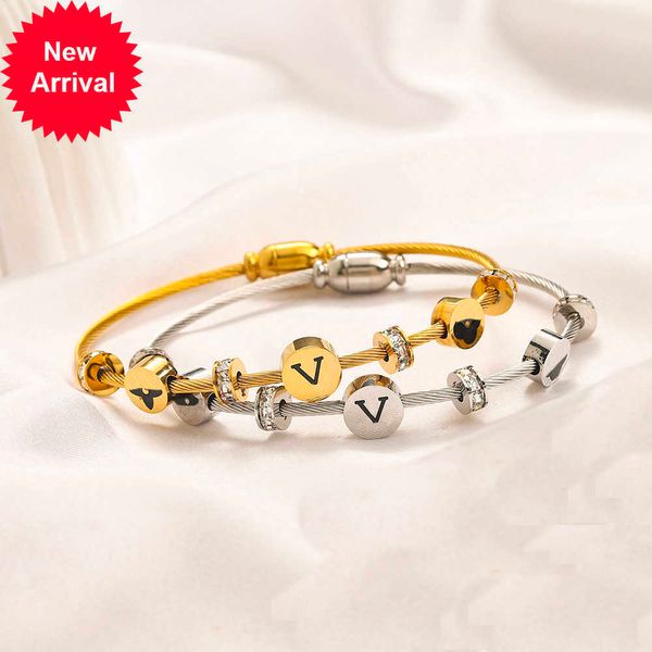 classic style bracelets women bangle luxury designer jewelry crystal 18k gold plated stainless steel lovers gift bangles mens bracelet zg116, Black
classic style bracelets women bangle luxury designer jewelry crystal 18k gold plated stainless steel lovers gift bangles mens bracelet zg116, Black