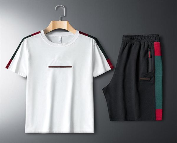 men039s tracksuits elastic casual embroidered short sleeve oneck suit fitness sports trousers set two piece tracksuit men stre5928974, Gray
men039s tracksuits elastic casual embroidered short sleeve oneck suit fitness sports trousers set two piece tracksuit men stre5928974, Gray