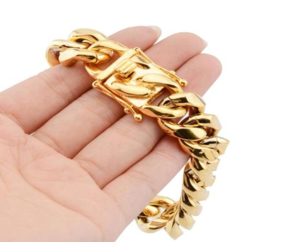 betty miami curb cuban mens bracelet chain 316l stainless steel hip hop gold color 812141618 mm 23 cm6173371, Silver
betty miami curb cuban mens bracelet chain 316l stainless steel hip hop gold color 812141618 mm 23 cm6173371, Silver