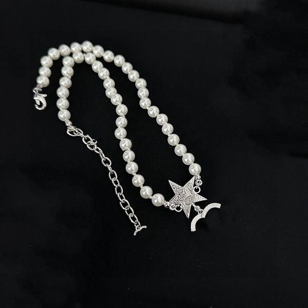 new designer fashion women's channel necklace pendant popular brand necklace pearl necklace collar chain punk style fduhuet dhchne, Silver
new designer fashion women's channel necklace pendant popular brand necklace pearl necklace collar chain punk style fduhuet dhchne, Silver