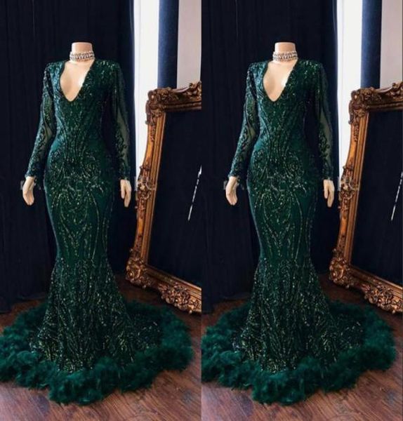 dark green v neck feather mermaid prom dresses long sleeves reflective sequins lace floor length formal party evening gowns6918841, Black;red
dark green v neck feather mermaid prom dresses long sleeves reflective sequins lace floor length formal party evening gowns6918841, Black;red