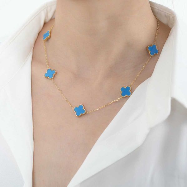 clover necklace double sided lucky clover titanium necklace 2023 new simple pendant women's colorfast collarbone chain, Silver
clover necklace double sided lucky clover titanium necklace 2023 new simple pendant women's colorfast collarbone chain, Silver